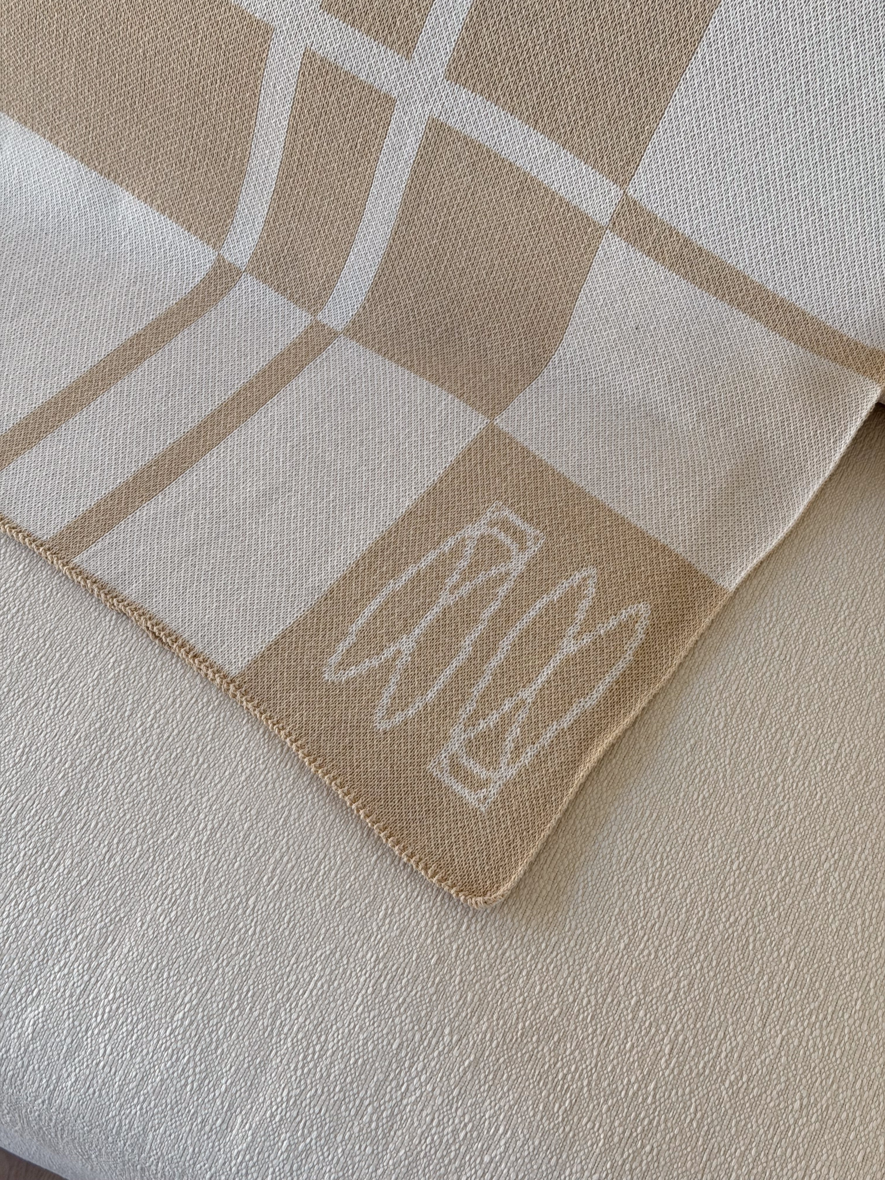 Happy Habitat x Cicada Co. Plaid Double Bug Logo Blanket