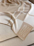 Happy Habitat x Cicada Co. Plaid Double Bug Logo Blanket